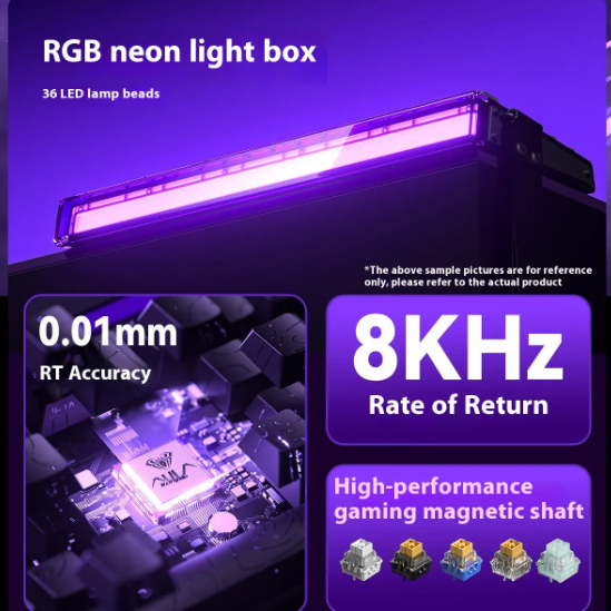Magnetic Axis RGB Wired Keyboard