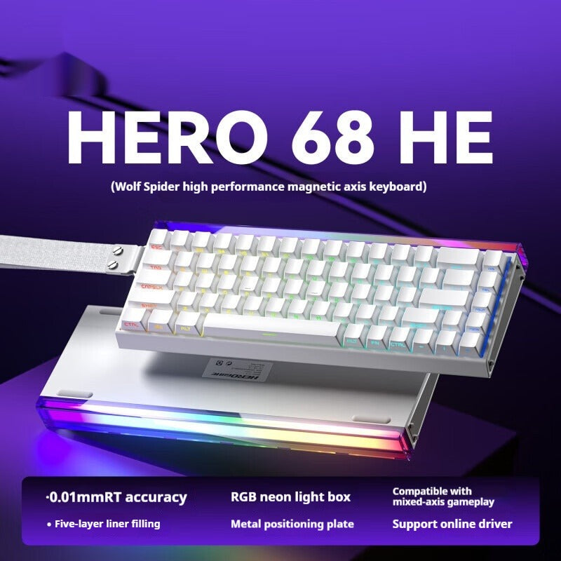 Magnetic Axis RGB Wired Keyboard