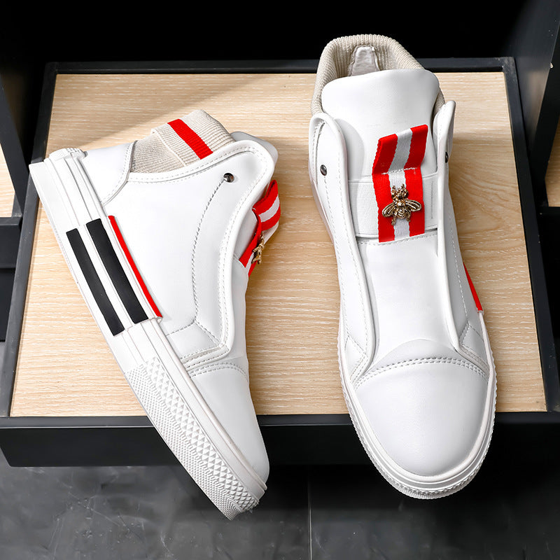 Men's Summer Casual Loafers - Breathable White Sneakers