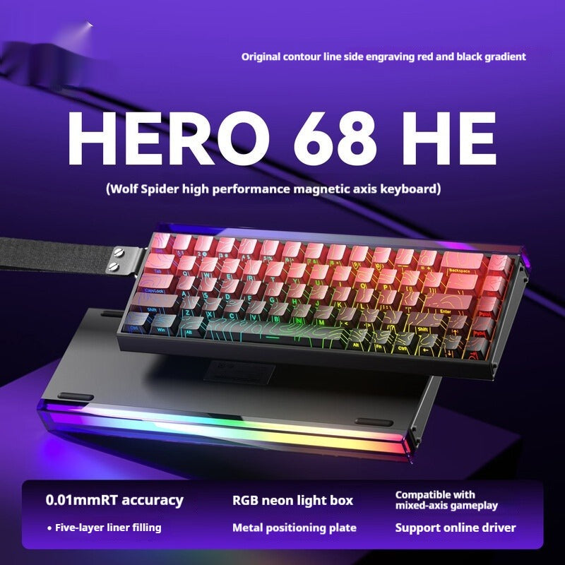 Magnetic Axis RGB Wired Keyboard