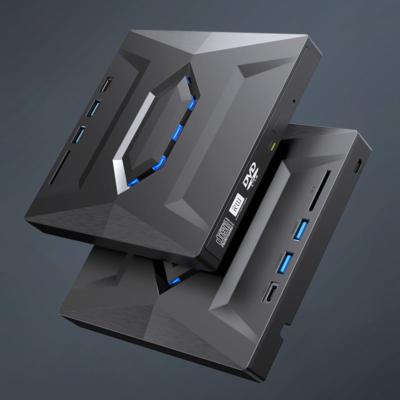 5-in-1 USB 3.0 Type-C External DVD Drive for Laptops