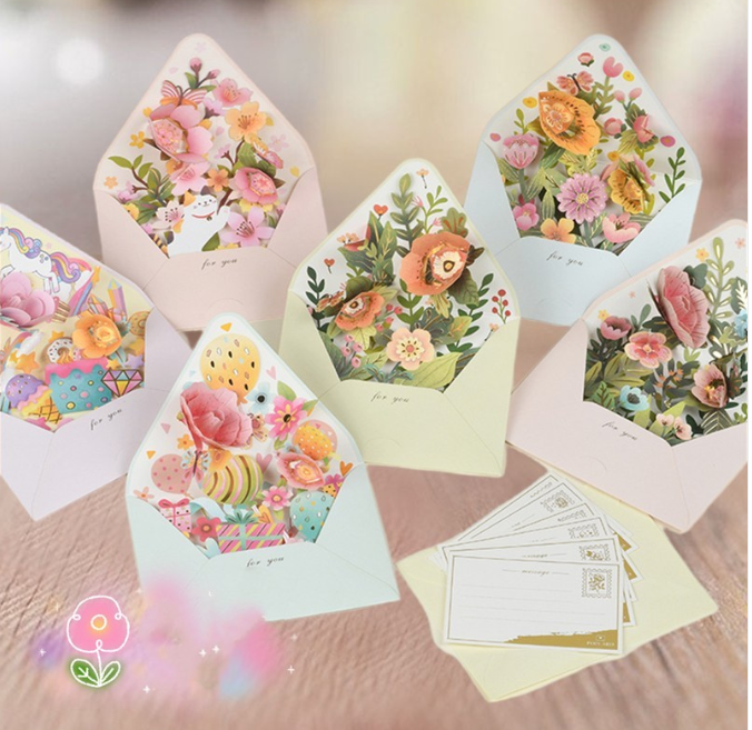 Wishes 3D  Card